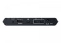 Przełącznik 2-Port 4K DP USB-C KVM Dock Switch with Power