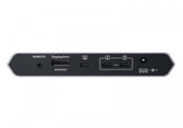 Przełącznik 2-Port 4K DP USB-C KVM Dock Switch with Power