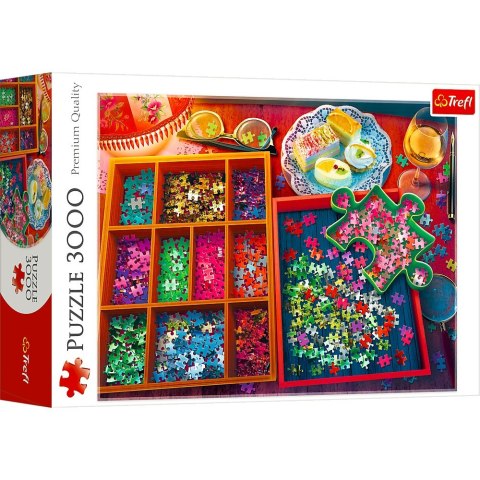 Puzzle 3000 elementów Wieczór z puzzlami Puzzle 3000 elementów Wieczór z puzzlami