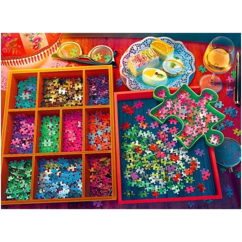 Puzzle 3000 elementów Wieczór z puzzlami Puzzle 3000 elementów Wieczór z puzzlami