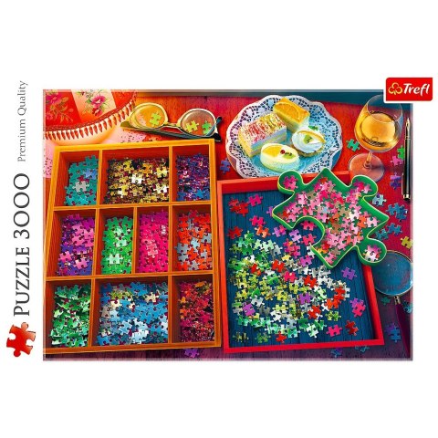 Puzzle 3000 elementów Wieczór z puzzlami Puzzle 3000 elementów Wieczór z puzzlami
