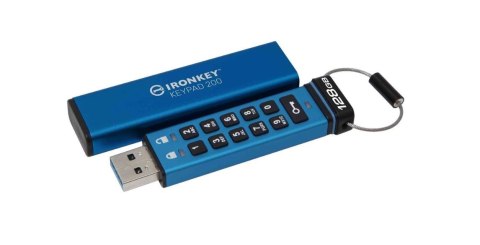 Pendrive 128GB IronKey Keypad 200 FIPS140-3 Level 3 AES-256 Pendrive 128GB IronKey Keypad 200 FIPS140-3 Level 3 AES-256