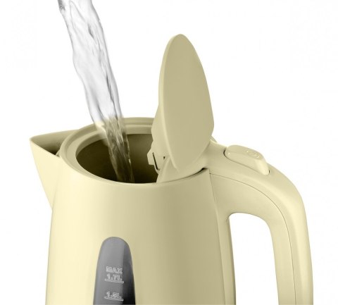 Czajnik plastikowy 1,7L RK2384 kremowy Czajnik plastikowy 1,7L RK2384 kremowy