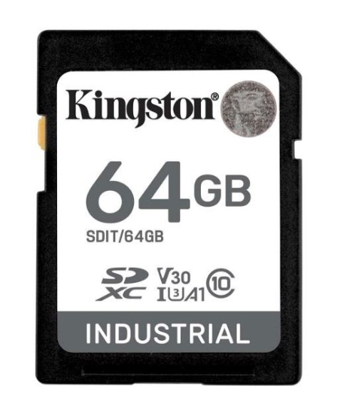 Karta microSD 64GB CL10 UHS-I Industrial bez adaptera