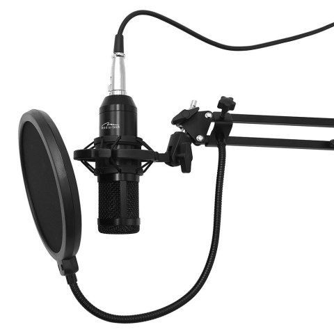 Mikrofon pojemnościowy, studyjny z zestawem akcesoriów STUDIO AND STREAMING MICROPHONE MT397K (Czarny) Mikrofon pojemnościowy, studyjny z zestawem akcesoriów STUDIO AND STREAMING MICROPHONE MT397K (Czarny)