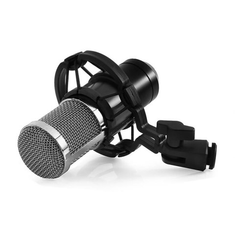 Mikrofon pojemnościowy, studyjny z zestawem akcesoriów STUDIO AND STREAMING MICROPHONE MT397S (Srebrny) Mikrofon pojemnościowy, studyjny z zestawem akcesoriów STUDIO AND STREAMING MICROPHONE MT397S (Srebrny)