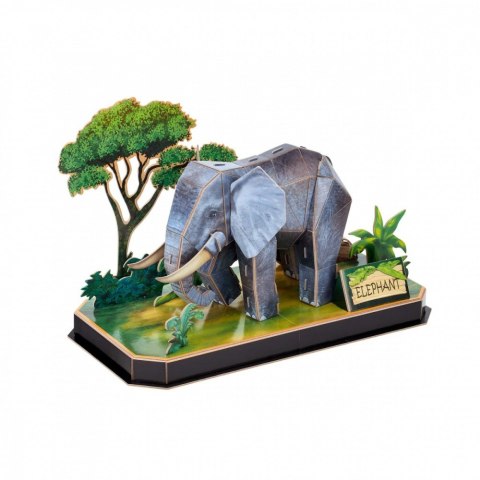 Puzzle 3D Zwierzęta - Słoń Puzzle 3D Zwierzęta - Słoń