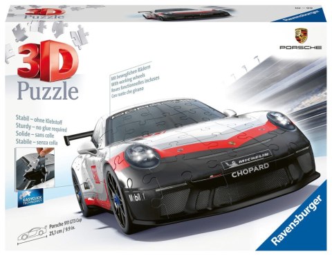 Puzzle 108 elementów 3D Pojazdy Porsche 911 GT3 Cup Puzzle 108 elementów 3D Pojazdy Porsche 911 GT3 Cup