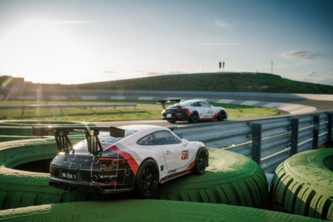 Puzzle 108 elementów 3D Pojazdy Porsche 911 GT3 Cup Puzzle 108 elementów 3D Pojazdy Porsche 911 GT3 Cup