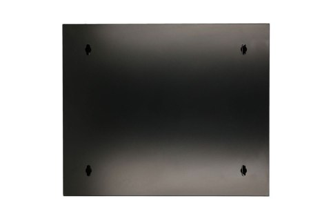 Szafka wisząca rack 6U 600x600 czarna dwusekcyjna Szafka wisząca rack 6U 600x600 czarna dwusekcyjna