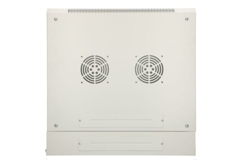 Szafka wisząca rack 6U 600x600 szara dwusekcyjna Szafka wisząca rack 6U 600x600 szara dwusekcyjna