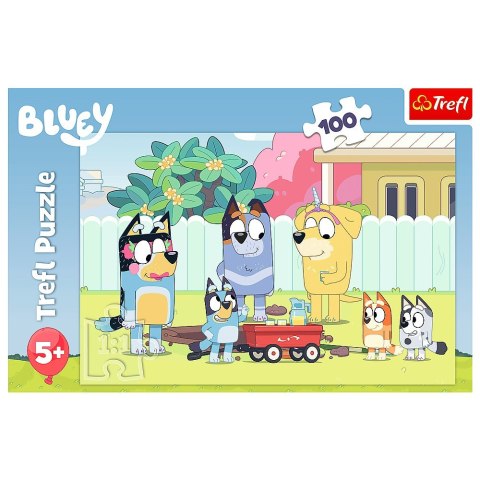 Puzzle 100 elementów Wesoły świat Bluey Puzzle 100 elementów Wesoły świat Bluey