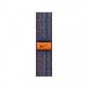 Opaska sportowa Nike w kolorze sportowego błękitu/pomarańczowym do koperty 41 mm
