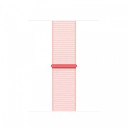 Opaska sportowa w kolorze jasnoróżowym do koperty 41 mm