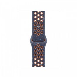 Pasek sportowy Nike w kolorze błękitnego płomienia do koperty 41 mm - S/M
