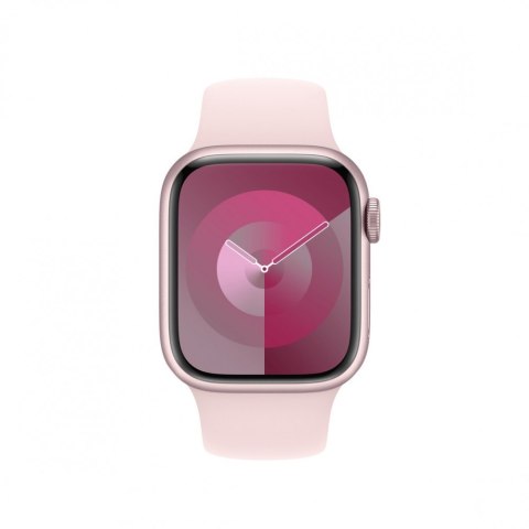Pasek sportowy w kolorze jasnoróżowym do koperty 41 mm - rozmiar S/M Pasek sportowy w kolorze jasnoróżowym do koperty 41 mm - rozmiar S/M