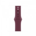 Pasek sportowy w kolorze rubinowej morwy do koperty 41 mm - rozmiar M/L
