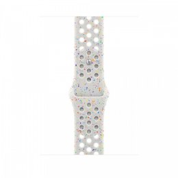 Pasek sportowy Nike w kolorze czystej platyny do koperty 45 mm - S/M