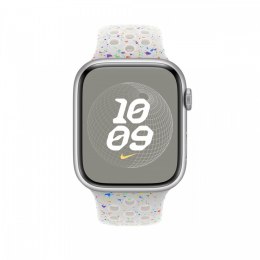 Pasek sportowy Nike w kolorze czystej platyny do koperty 45 mm - S/M