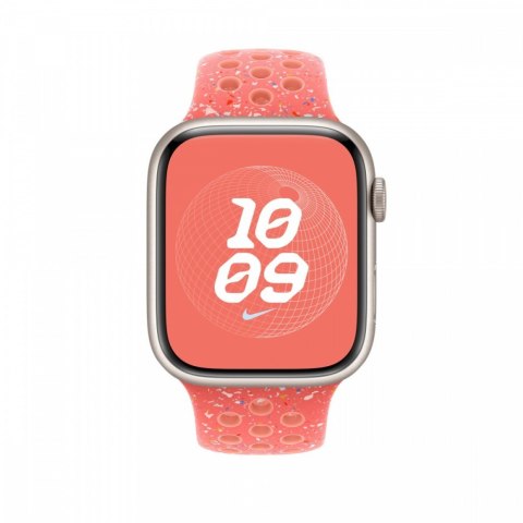 Pasek sportowy Nike w kolorze magicznego bursztynu do koperty 45 mm - M/L Pasek sportowy Nike w kolorze magicznego bursztynu do koperty 45 mm - M/L