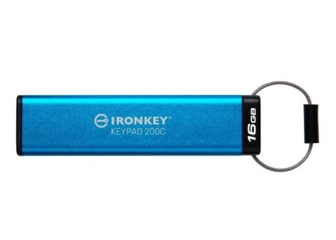 Pendrive 16GB IronKey Keypad 200C USB-C FIPS140-3 Lvl3 AES-256