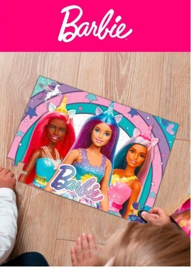 Puzzle Barbie 48 elementów Magiczny jednorożec Puzzle Barbie 48 elementów Magiczny jednorożec
