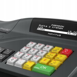 Kasa fiskalna NOVITUS SENTO ONLINE + FISKALIZACJA + ZGŁOSZENIE