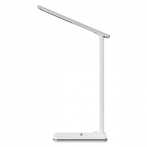 Lampa biurkowa LED z ładowarką indukcyjną LEDITOU MT222 (Biała) Lampa biurkowa LED z ładowarką indukcyjną LEDITOU MT222 (Biała)