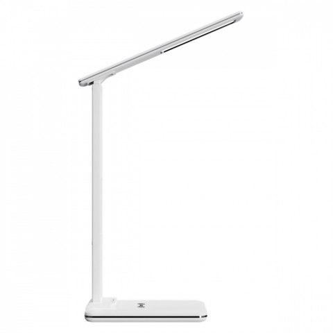Lampa biurkowa LED z ładowarką indukcyjną LEDITOU MT222 (Biała) Lampa biurkowa LED z ładowarką indukcyjną LEDITOU MT222 (Biała)