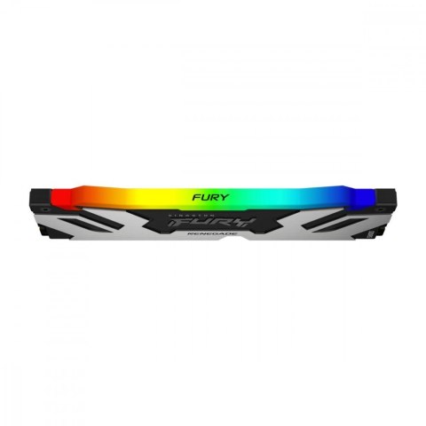 Pamięć DDR5 Fury Renegade RGB 48GB(1*48GB)/6400 CL32 czarno-srebrna Pamięć DDR5 Fury Renegade RGB 48GB(1*48GB)/6400 CL32 czarno-srebrna
