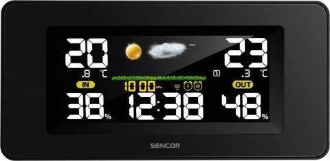 Stacja pogody SWS 5270 kolorowy wyświetlacz LCD Stacja pogody SWS 5270 kolorowy wyświetlacz LCD