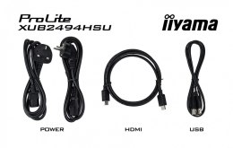 Monitor 23.8 cala XUB2494HSU-B6 VA,FHD,HDMI,DP,100Hz,2xUSB,HAS(150mm)