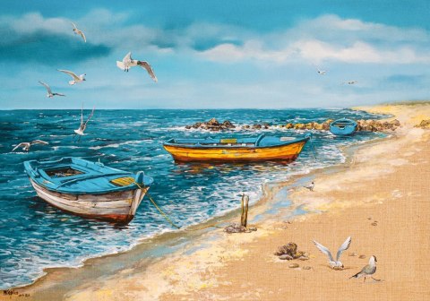 Puzzle 500 elementów Morning at the Seaside Puzzle 500 elementów Morning at the Seaside