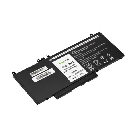 Bateria 6MT4T 7V69Y 7,6V 7200mAh do Dell Latitude E5270 E5570 Bateria 6MT4T 7V69Y 7,6V 7200mAh do Dell Latitude E5270 E5570