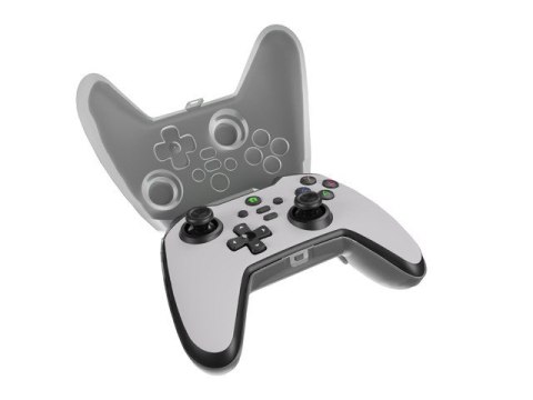 Gamepad Genesis Mangan 400 bezprzewodowy do PC/Switch/Mobile Biały Gamepad Genesis Mangan 400 bezprzewodowy do PC/Switch/Mobile Biały