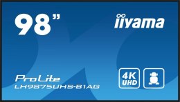 Monitor wielkoformatowy 97.5 cala ProLite LH9875UHS-B1AG 24/7,IPS,ANDROID.11,4K,OPS-PC-SLOT, 2x16W,DAISY.CHAIN,WiFi,500cd/m2