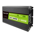 Przetwornica LCD 24V 3000W/6000W Czysty sinus z wywietlaczem