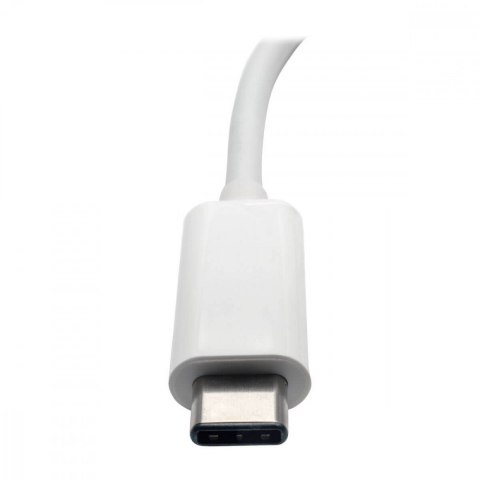 Wieloportowy adapter USB-C HDMI, port USB 3.2 Gen 1, Gigabit Ethernet, ładowanie PD 60 W, HDCP U444-06N-HGU-C Biały Wieloportowy adapter USB-C HDMI, port USB 3.2 Gen 1, Gigabit Ethernet, ładowanie PD 60 W, HDCP U444-06N-HGU-C Biały