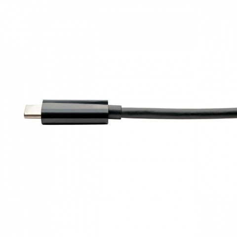 Wieloportowy adapter USB-C (M/3xF) 4K HDMI, DVI, VGA, HDCP. U444-06N-HDV4KB Czarny Wieloportowy adapter USB-C (M/3xF) 4K HDMI, DVI, VGA, HDCP. U444-06N-HDV4KB Czarny