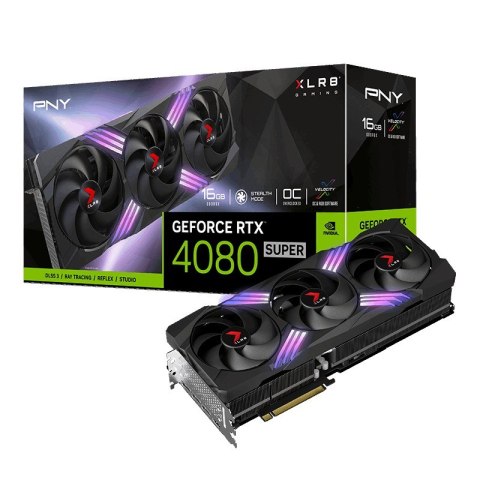 Karta graficzna GeForce RTX 4080 SUPER 16GB XLR8 EPIC-X RGB Karta graficzna GeForce RTX 4080 SUPER 16GB XLR8 EPIC-X RGB