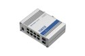 Przełącznik niezarządzalny TSW210 Switch 2xSFP 8xGbE DIN RAIL Back Panel