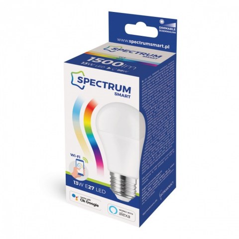 Żarówka Smart TUYA WiFi GLS 13W RGWB+CCT+DIM Żarówka Smart TUYA WiFi GLS 13W RGWB+CCT+DIM