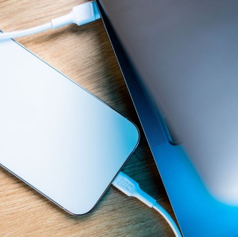 Kabel PowerStream USB-C do Lightning 1m MFI, PD, biały Kabel PowerStream USB-C do Lightning 1m MFI, PD, biały