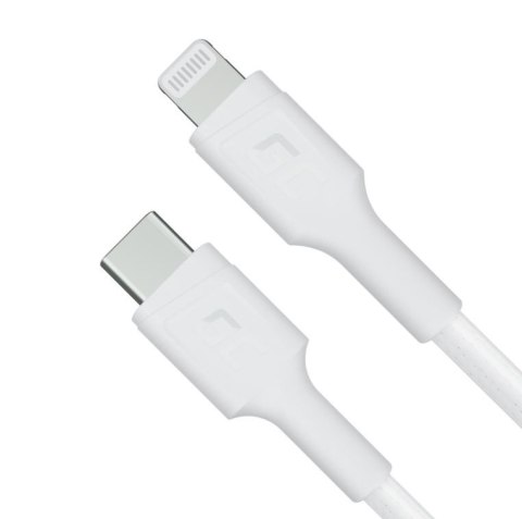 Kabel PowerStream USB-C do Lightning 1m MFI, PD, biały Kabel PowerStream USB-C do Lightning 1m MFI, PD, biały