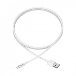 USB-A/Lithening Kabel Bialy USB2.0 0.9m