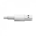 USB-A/Lithening Kabel Bialy USB2.0 0.9m