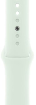 Pasek sportowy w kolorze pastelowej mięty do koperty 41 mm - rozmiar S/M