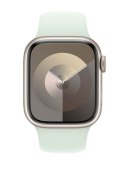 Pasek sportowy w kolorze pastelowej mięty do koperty 41 mm - rozmiar S/M