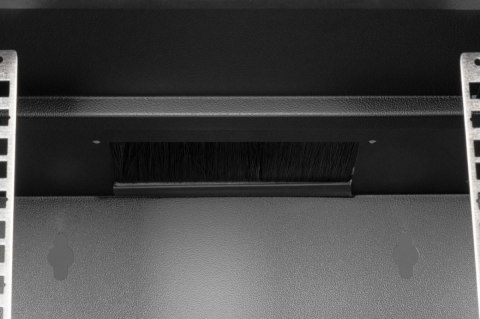 Szafa sieciowa wisząca 10 cali 6U, SOHO PRO 324 x 316 x 298 mm, nośność 60kg, drzwi szyba, niezłożona, Czarna Szafa sieciowa wisząca 10 cali 6U, SOHO PRO 324 x 316 x 298 mm, nośność 60kg, drzwi szyba, niezłożona, Czarna