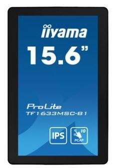 Monitor 15.6 cala ProLite TF1633MSC-B1 IPS,poj.10pkt.450cd,IP54 Monitor 15.6 cala ProLite TF1633MSC-B1 IPS,poj.10pkt.450cd,IP54